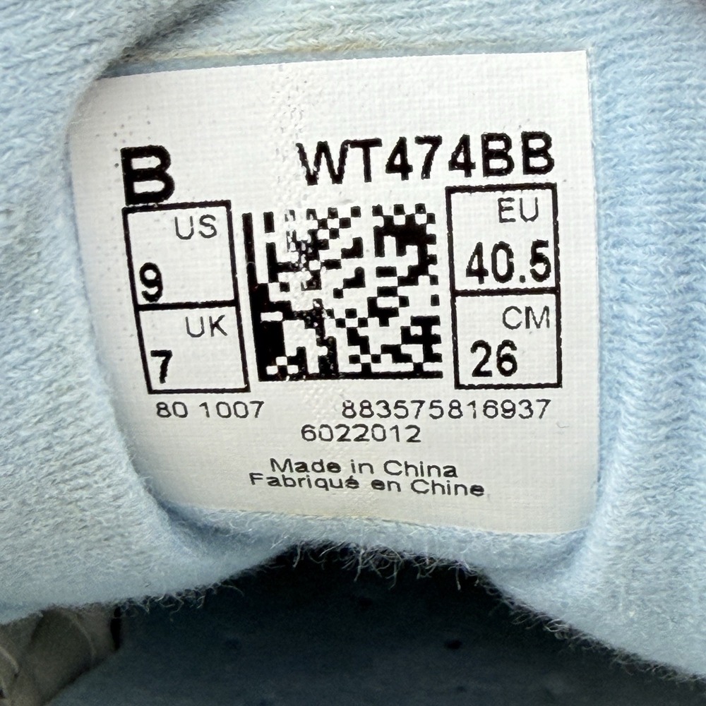 New Balance 474 All Terrain Trail Hiking Sneakers Gray Blue Womens Shoe Size 9 - Picture 2 of 8